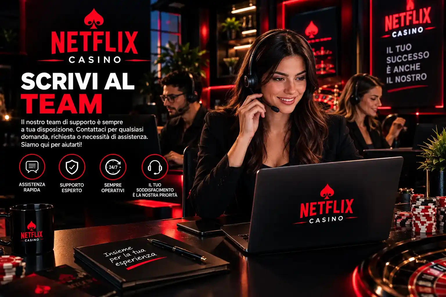 netflix casino supporto